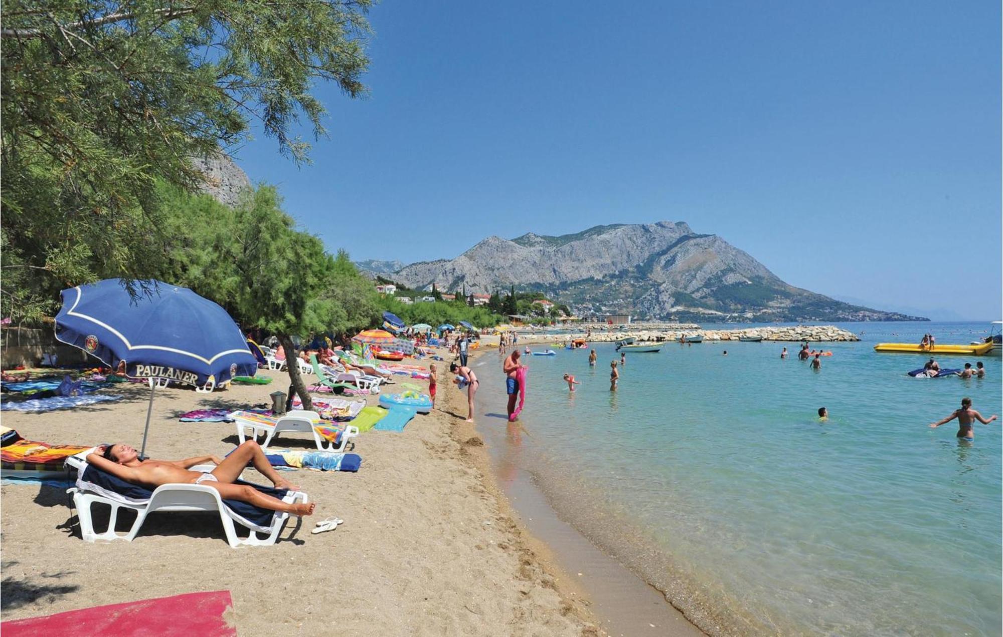 Nice Apartment In Omis With House Sea View Buitenkant foto